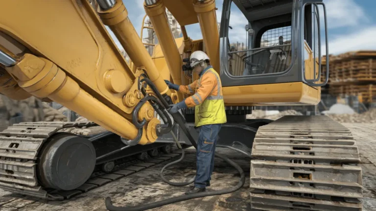 Urządzenie do filtracji oleju hydraulicznego